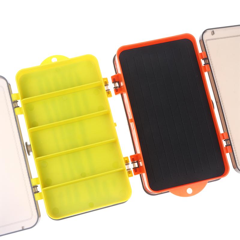 87Pcs/Set Portable Fishing Tackle Storage Box Double Layer Abs Bait Organizer With Dividers For Lures Hooks Water-Resistant
