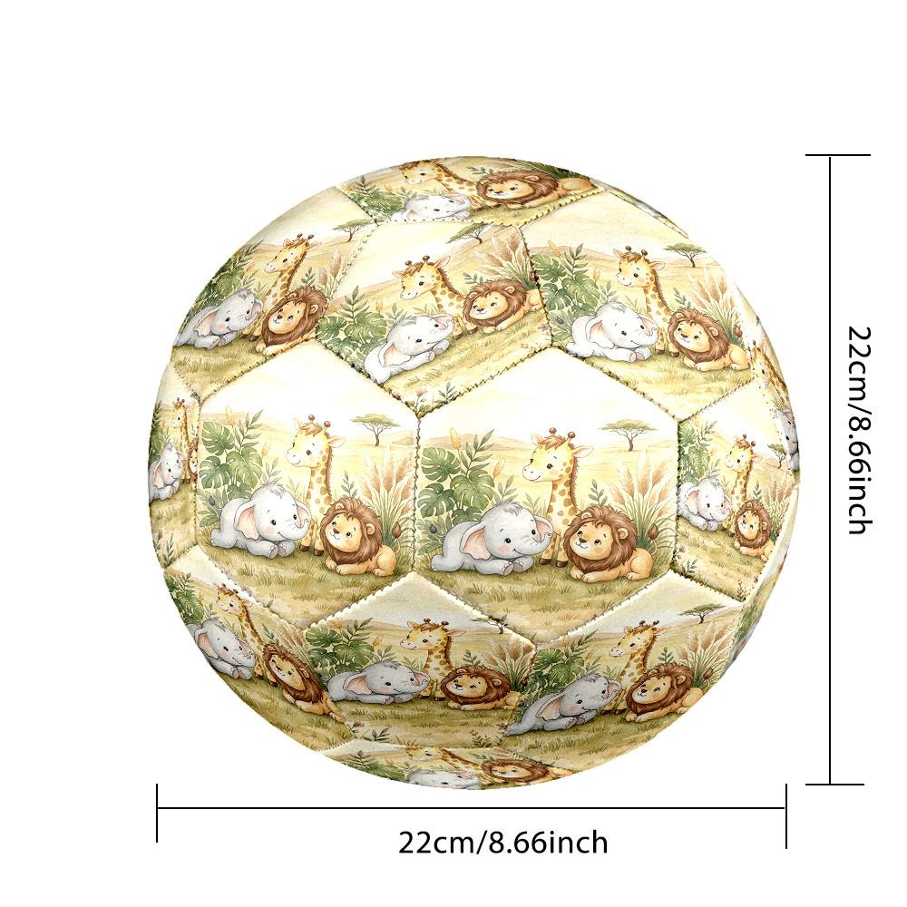 1pc Safari Friends Size 5 Soccer Ball Professional Lightweight Durable Match Training Football Indoor &Outdoor Sports BallTraining Ball y39
