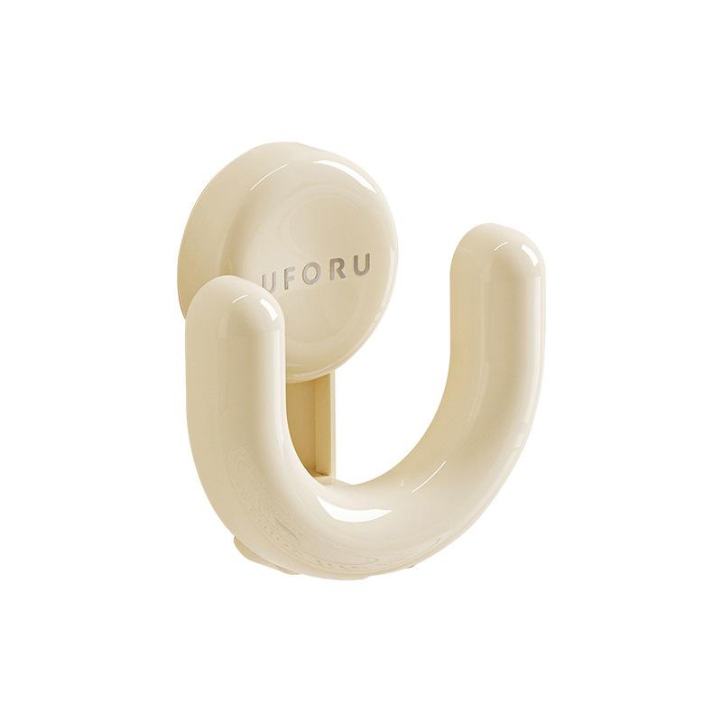 

Dopamine Style Sucker Slipper Rack – No-Drill Bathroom Wall Mount with Drainage | Multi-Scene Storage слоновая кость