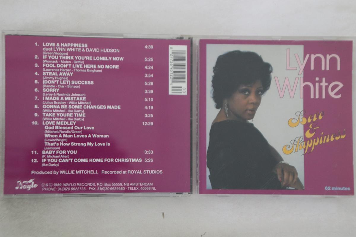

CD LYNN WHITE - Love & Happiness WAY2695122 WAYLO 1989 Netherland Soul/Funk Used