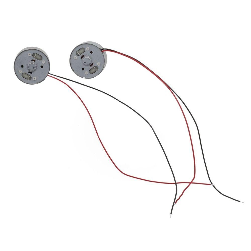 5Pcs DC 1.5V-6V RF-300 DC Motor 2Pin Brush Motor New Hanging Neck Fan Motor  for Hanging Neck Fan