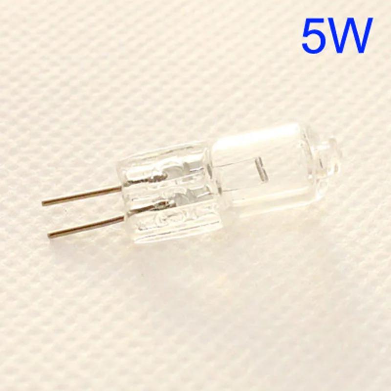 10pcs Halogen Lamp Bulbs G4 12V 5W/10W/20W/30W/50W Halogen Lamp 2 Pin Light Bulb For Fragrance Light Replacement Parts