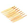 8pcs Aluminium Oxide Crochet Hook Golden Crochet Needles Set for Sweater Knitting