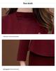 Elegant Spring 2026 Slim-Fit Lace-Up Three-Piece Dress for Women - Perfect for Mother's Day