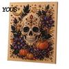 Atmosfera di Halloween Decorazioni Fantasma Perla Finta Arte Kit Fai da Te, Spettrale 3D Perline Artigianato Riutilizzabile Pittura Artigianato, Parete Gotica per Adulti