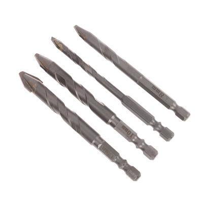 Otwornica 6-12 mm do szkła, betonu, płytek ceramicznych, zestaw wierteł ze stopu twardego węglika wolframu