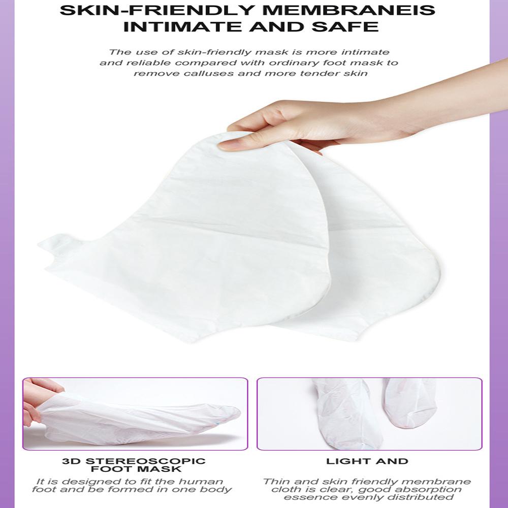 Lavender Exfoliating Foot Mask To Remove Dead Skin, Nourish Feet and Whiten Skin