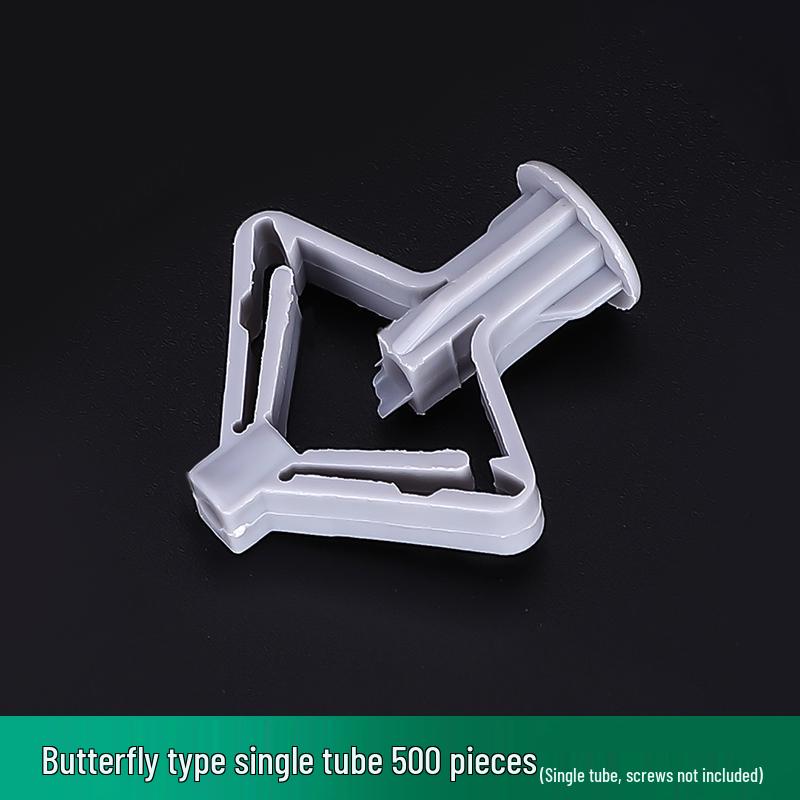 Butterfly Type Plastic Expansion Screws for Gypsum Board and Hollow Bricks
