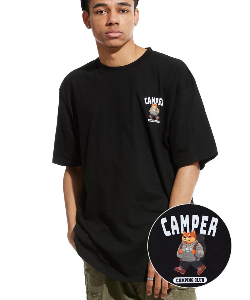 CREAM SODA LAB Small Logo Paku & Gray Short Sleeve T-Shirt Set