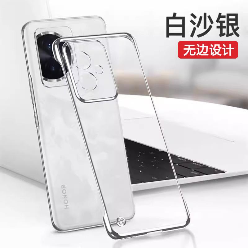 Applicable To Honor 111 Mobile Phone Case, the New 111pro Ultra-thin Transparent Borderless Hard Case, Half-pack Anti-drop Case.