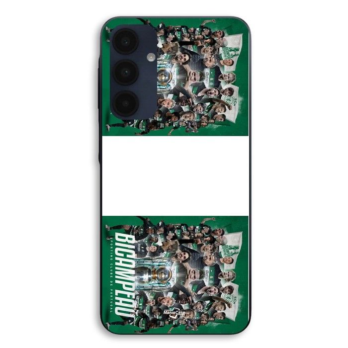 Cover Per Samsung Galaxy A16 SCP Sporting Bicampeão Maniacase nero