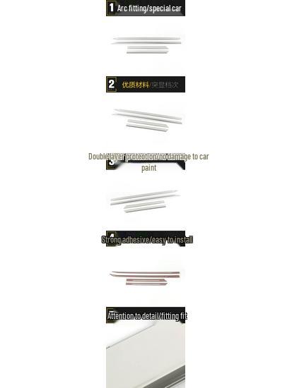 Binrui COOL 22 Sport Edition Side Skirt Trim & Door Panel Strip Accessories