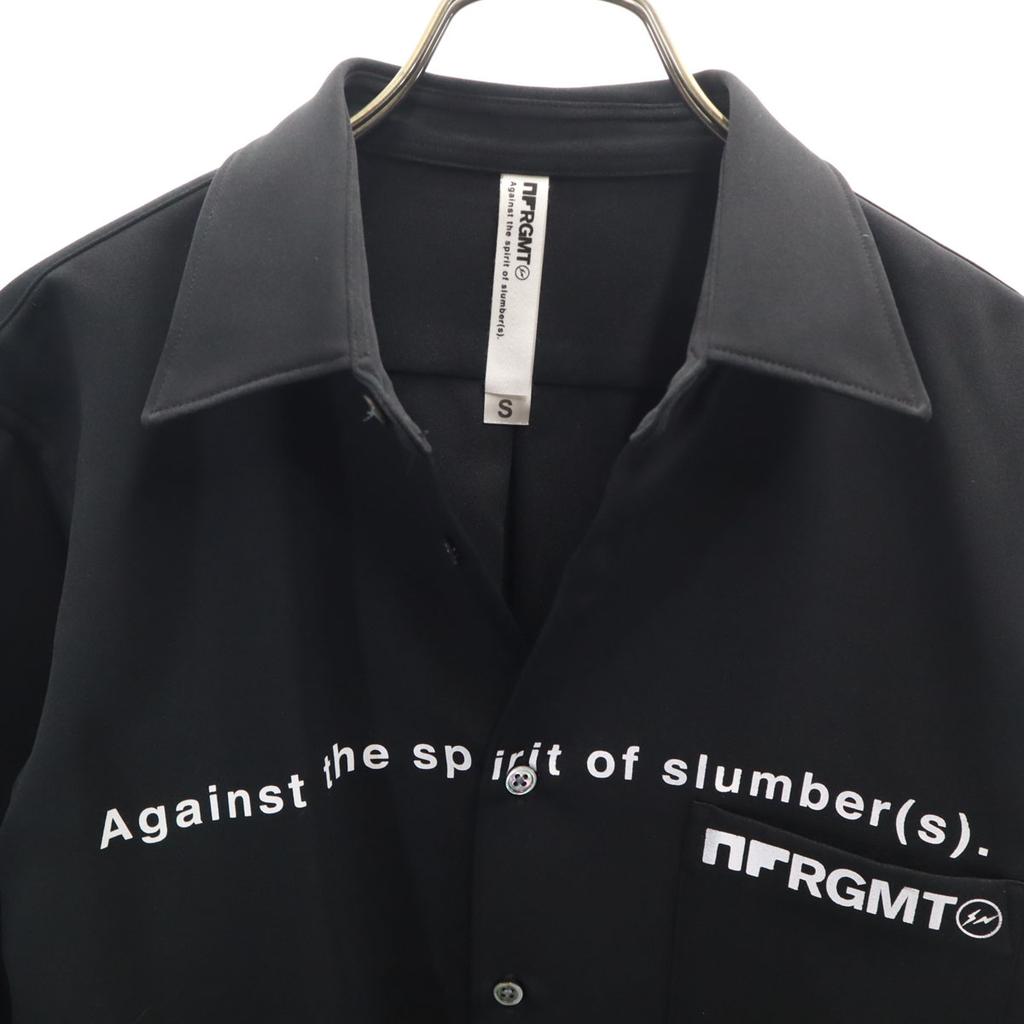 NFRGMT Long Sleeve Shirt S Black Men's Used