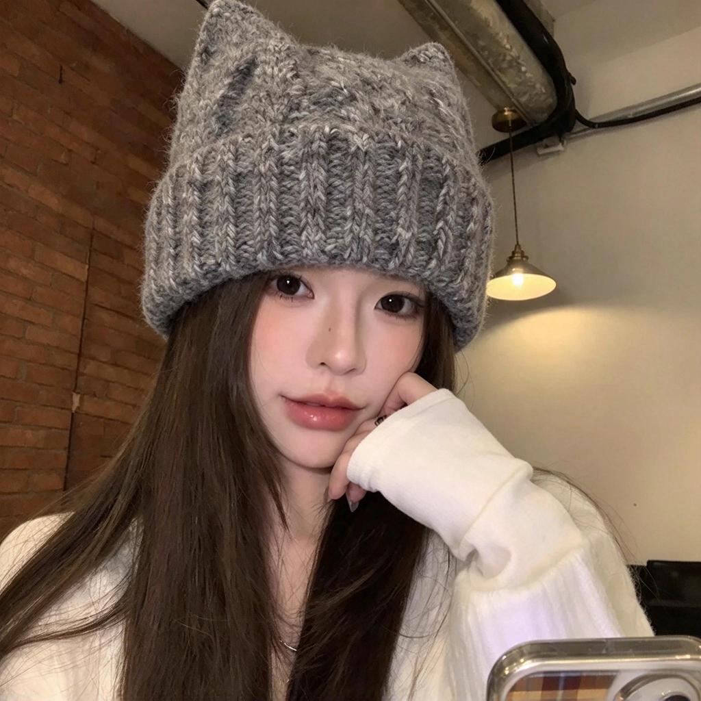 Unisex Knitted Beanie Hat, Warm Winter Knit Cap For Men And Women, Casual Outdoor Cold Weather Hat