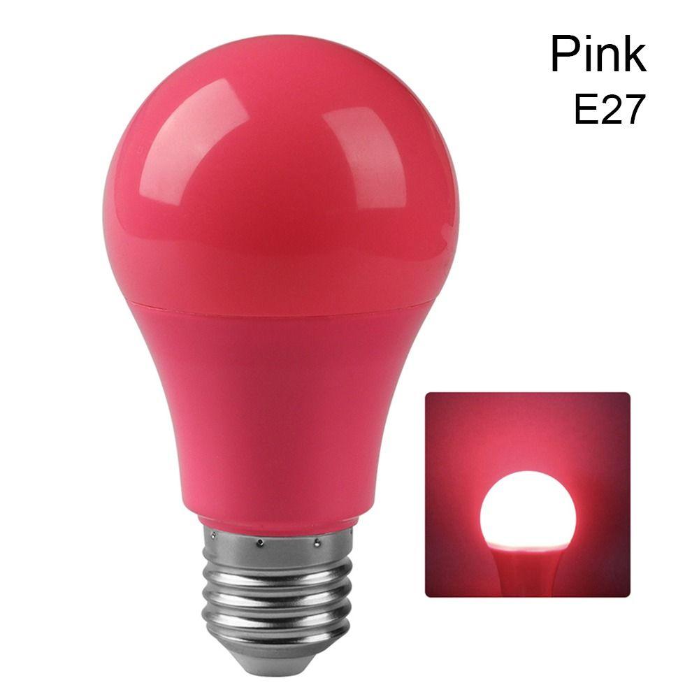 SMD 2835 Home Decor Flashlight A60 Lamp Colorful Light LED Bulb E27 B22 Base