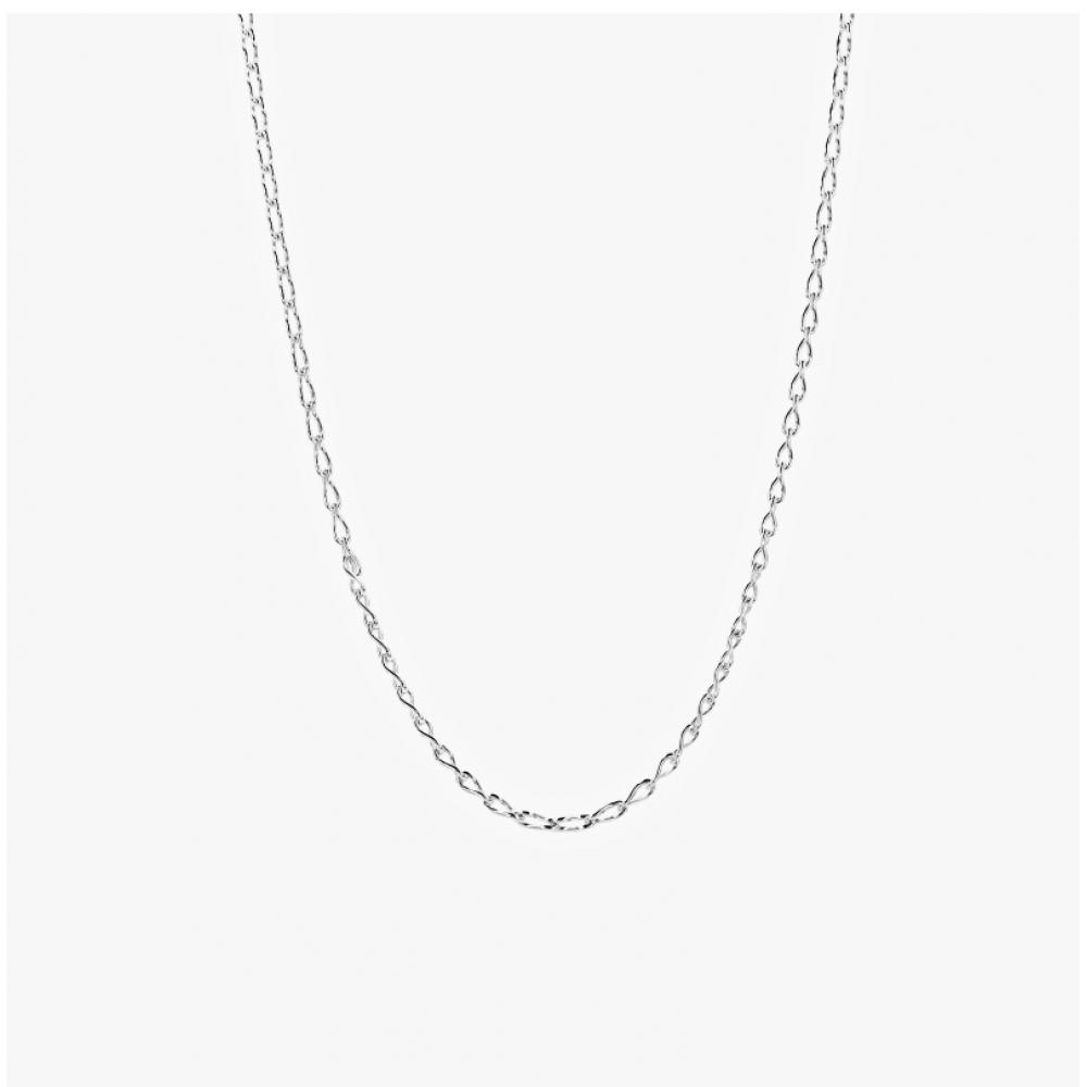 Pandora 393052c00 Colier Lanț Moment Infinity Argintiu