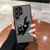 Cartoon Cat Phone Cover Case for Samsung Galaxy S22 S21 S25 Ultra S23 FE Note 20 10 S26 S20 S24 Plus
