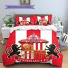 Sunderland AFC  Pattern Bedding Quilt Set  Home Decoration  Gift (1 * Duvet Cover + 2 * Pillowcase  Without Core)