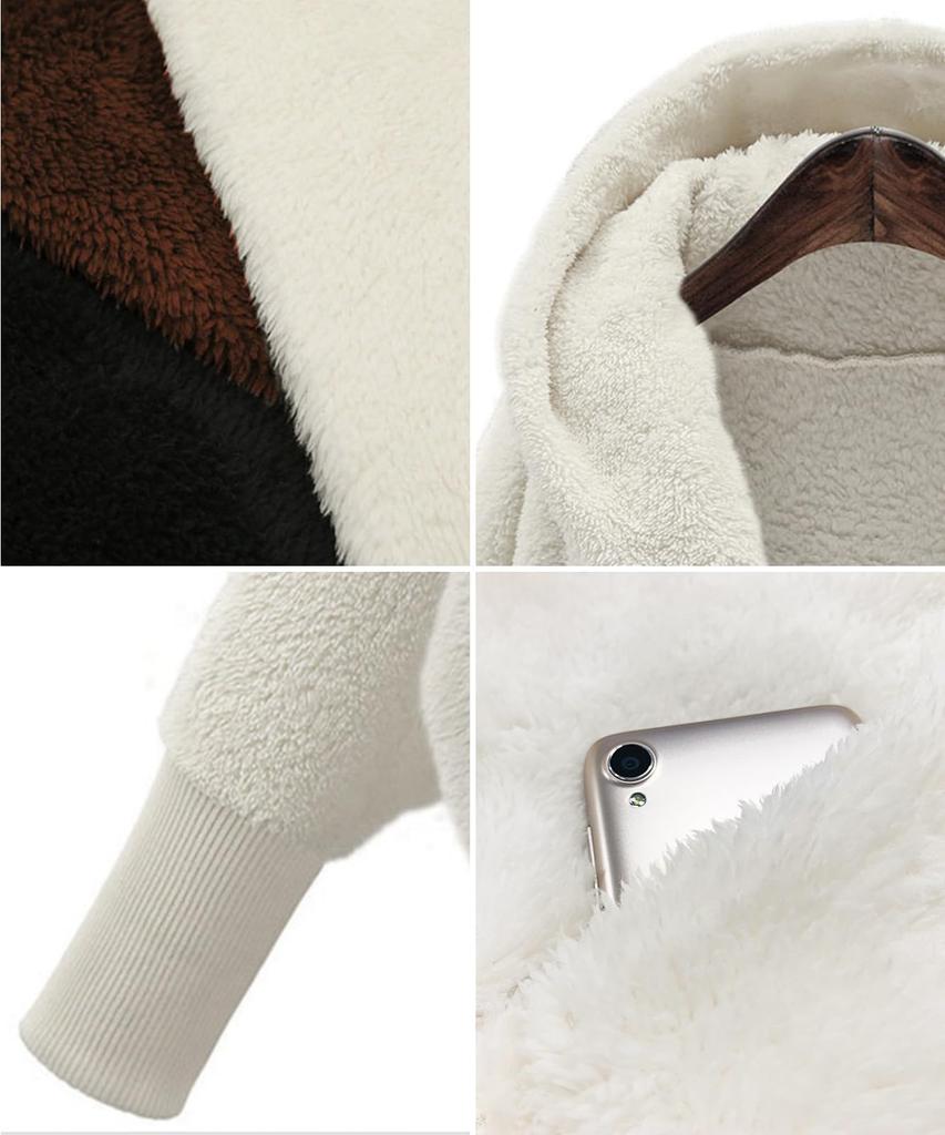 Boa Dolman Cold and Cold Coat for Windproof Jacket for Light Autumn and Winter Clothes for Slimming Motorcycle Jacket for Autumn and [Doors] Coat,