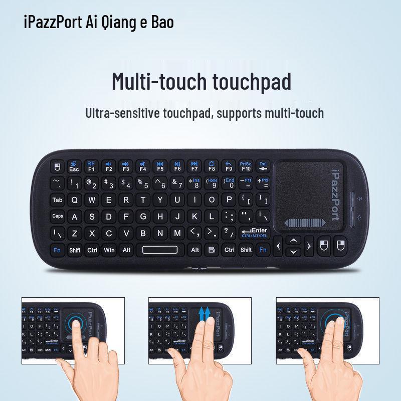 2025 Dual-Mode Wireless Touchpad Keyboard & Mouse Set for Laptops