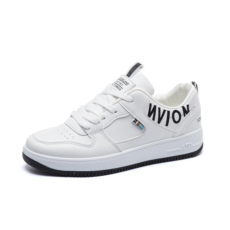 

[Customized] 6633 little white shoes women s 2021 new autumn women s shoes versatile flat-soled single shoes sports and leisure shoes 40