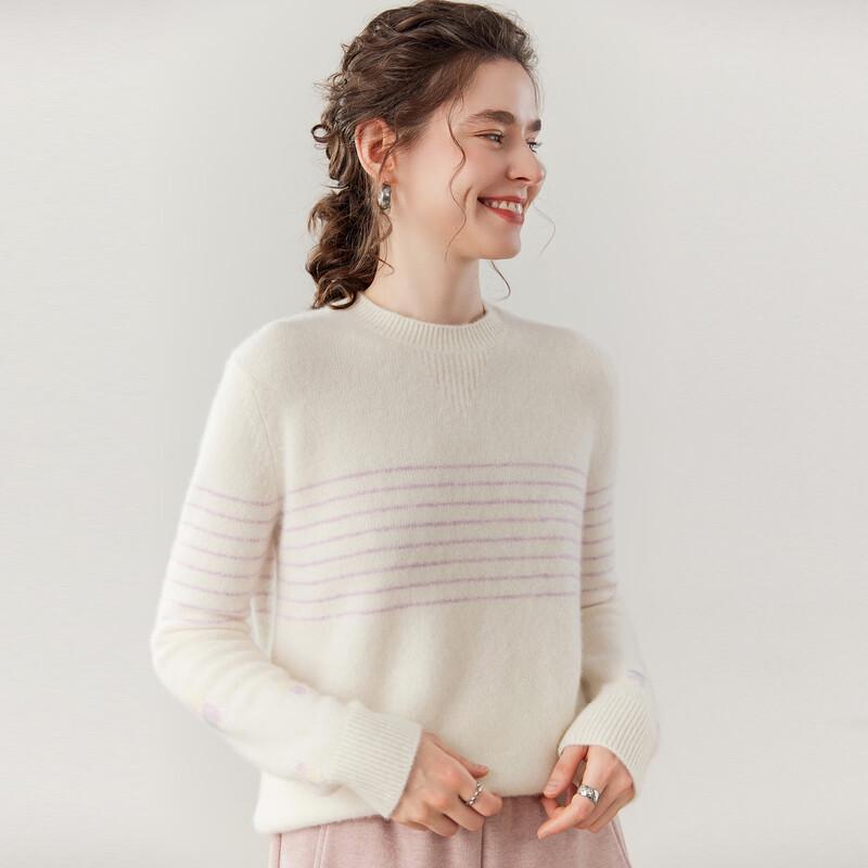 Fanzhen Women's Thick Cashmere Blend Sweater