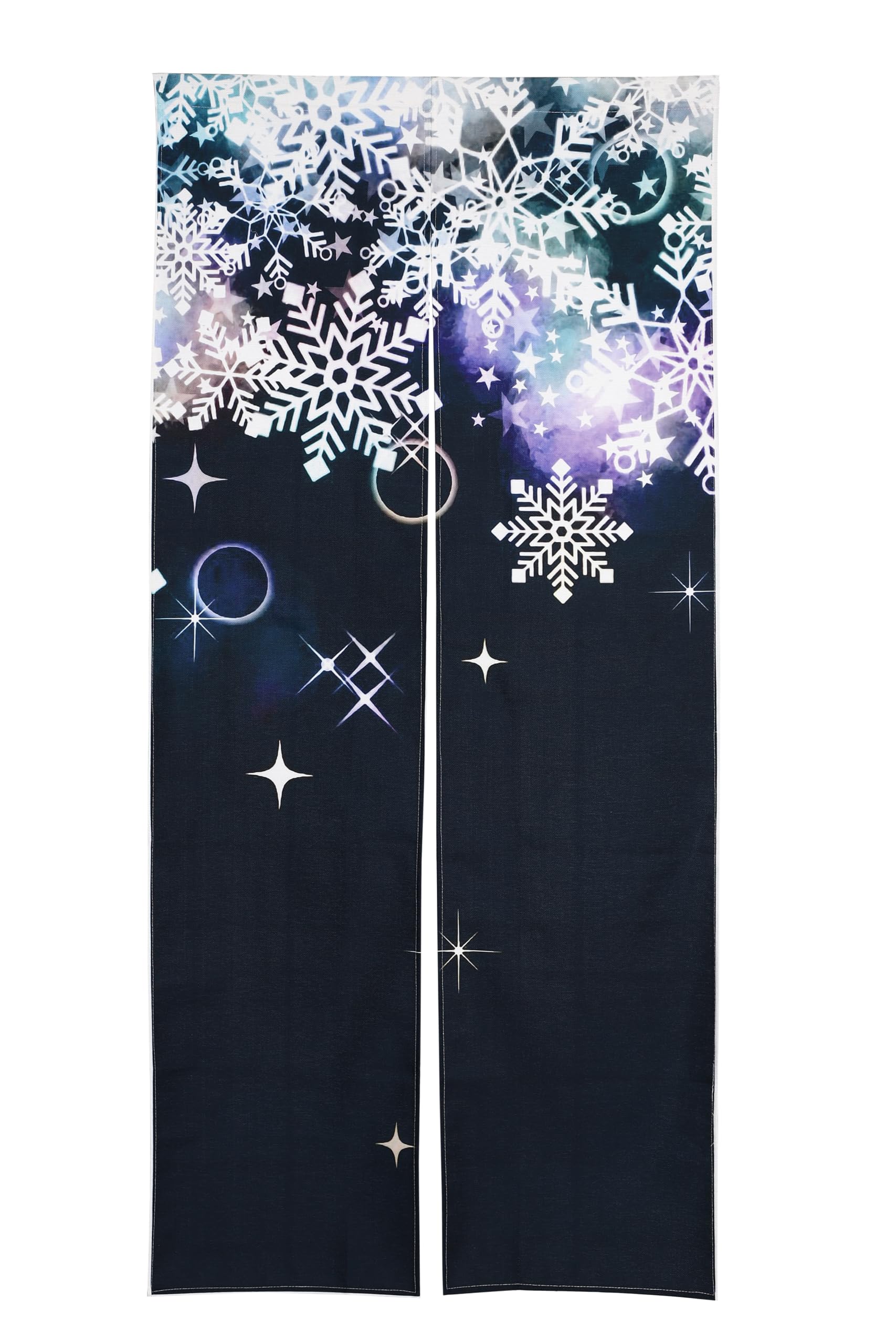 

ND Noren 180cm Winter Snowflake Nordic Tension Room Dressing Privacy Screen Curtain, Long, Design, Long, Decorative, Stylish, Japanese, Modern, Style,