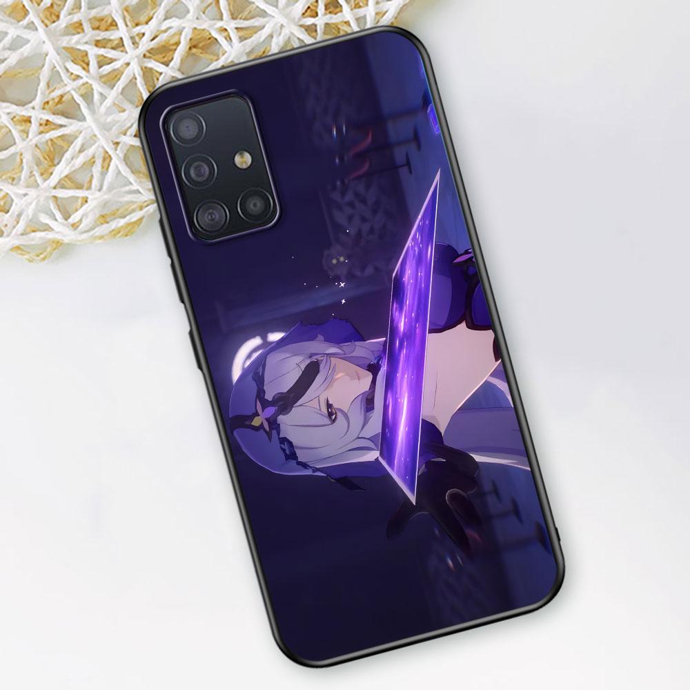 Black Swan Honkai Star Rail Dan Heng Case for Samsung Galaxy A53 A14 A12 A54 A24 A22 A41 A52 A21s A22 A31 A33 TPU Phone Cover