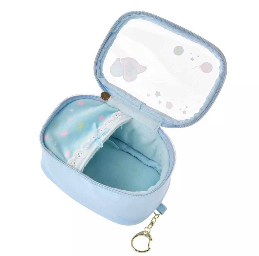 DISNEY Dumbo Pouch Keychain Type Clear Window ( Mellow Hug ) Japan NEW