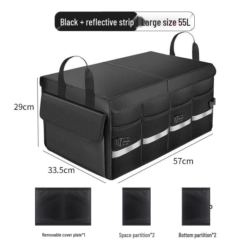 Junkaiwei Foldable Oxford Fabric Storage Box