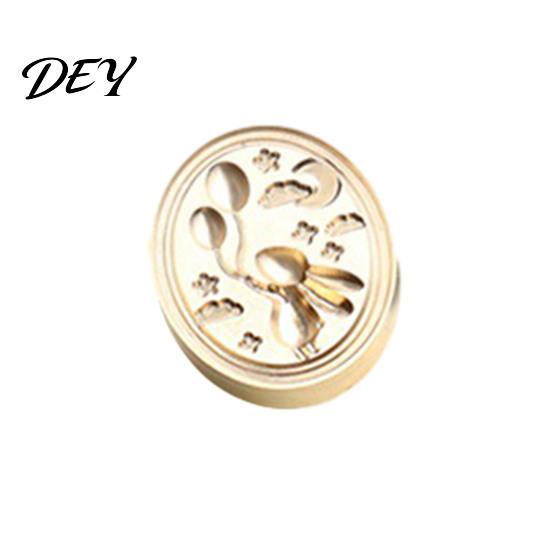Embossed Seal for Invitations Wax Stamp, Zinc Alloy Sealing Stamp with Various Kit Accessory Patterns Wedding Envelopes Gift Packaging AIY Art Crafts