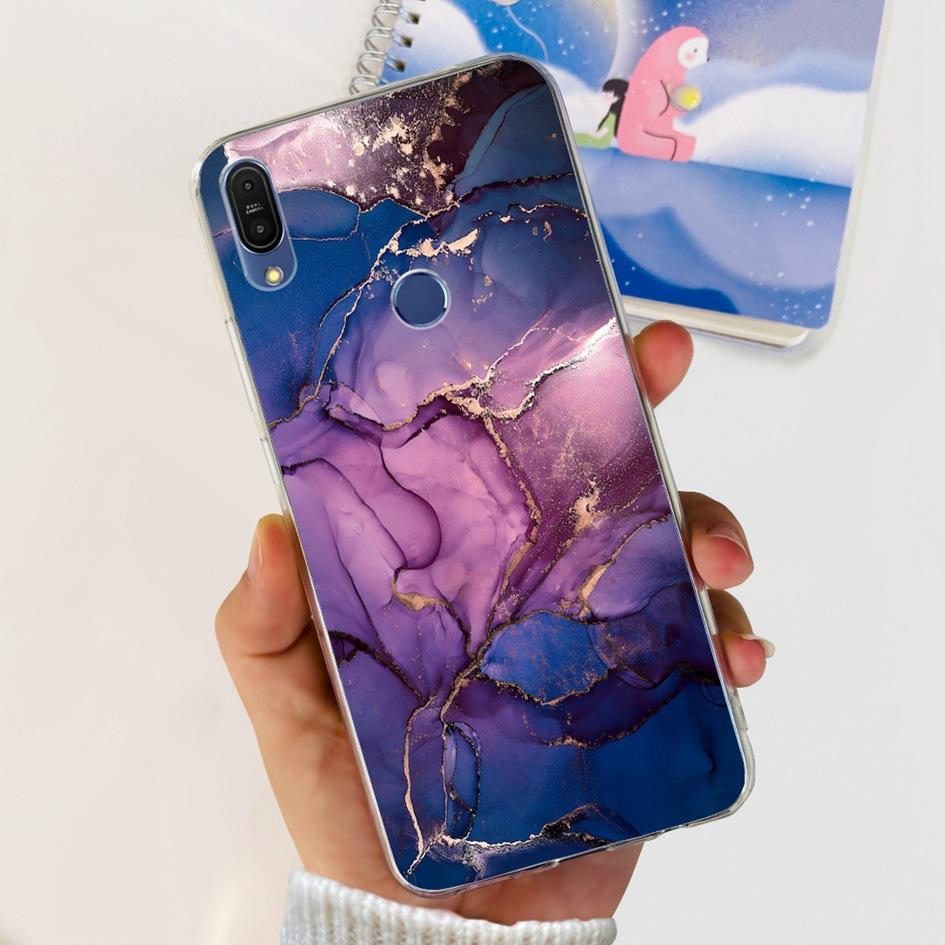 5.99" Case For Asus Zenfone Max Pro (M1) ZB601KL ZB602K Cover X00TDB Fashion Pattern Clear Soft Silicone Fundas Phone Back Cover