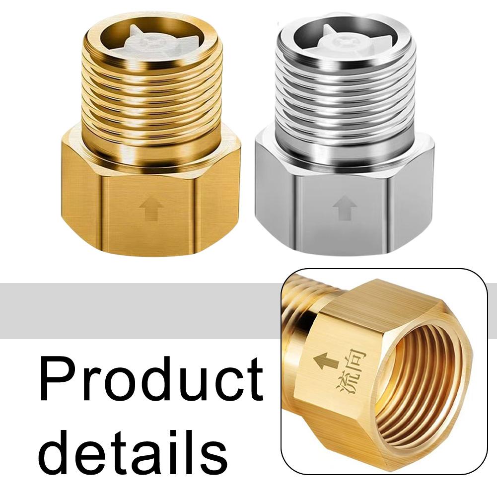 G1 2 Valve 33mm Check Valve Physical Principles 10 Pcs Package Easy Installation External Flow Internal Flow For Plumbing
