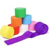 Multicolored Crepe Paper Tassel Wall Decoration, 4.5cm x 22m