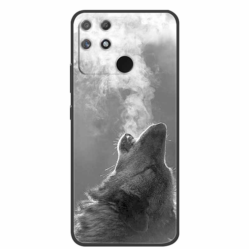 For Redmi 10C Case Redmi10C Black Soft Silicone Phone Case For Xiaomi Redmi 10C Back Cover Case Redmi 10 C Power Funda POCO C40