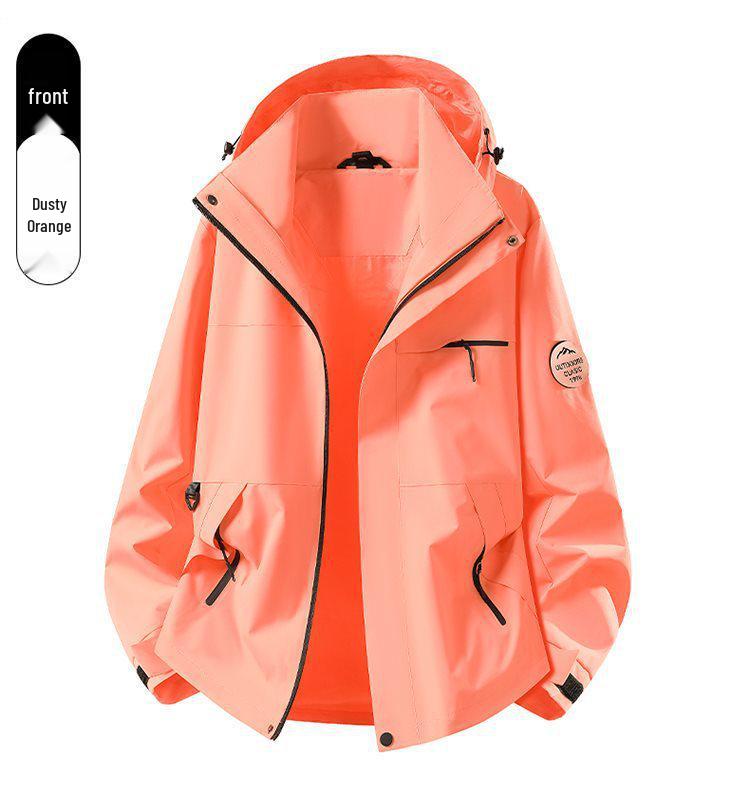 Thirteen-Color Camel Double-Layer Windbreaker Unisex Waterproof Breathable Sports Jacket