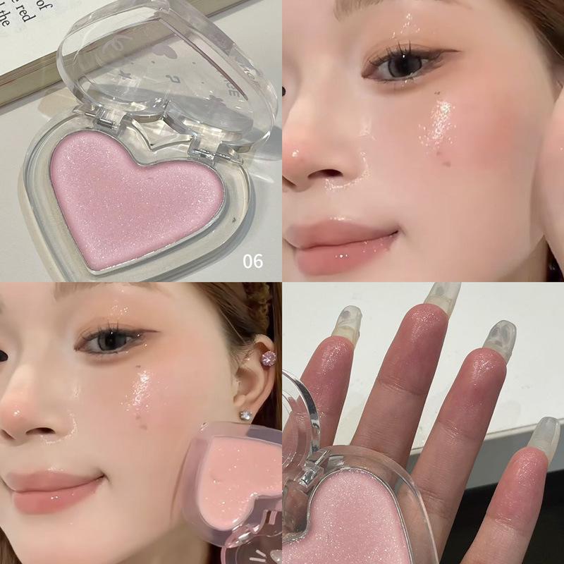 Sweet Blush Cream: Radiant Multi-Use Highlight, Natural Brightening Watery Formula, for a Three-Dimensional Bare Face Look.