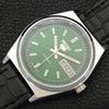 VINTAGE REFURBISHED SEIKO 5 AUTOMATIC JAPAN MENS GREEN DIAL WATCH A440639-9 Sk-a440639-1