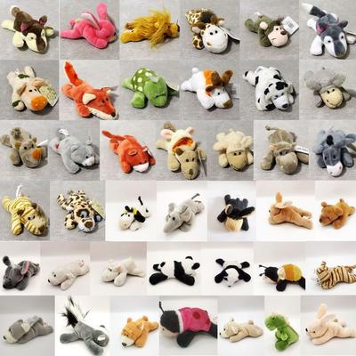 Plush Toys Cartoon Plush Animal Fridge Magnet Soft Magnetic Refrigerator Stickers Cute Plush Animal Magnetic Sticker Restaurant
