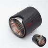 Brand New Car Carbon Fiber Exhaust End Tail Tips 71mm In