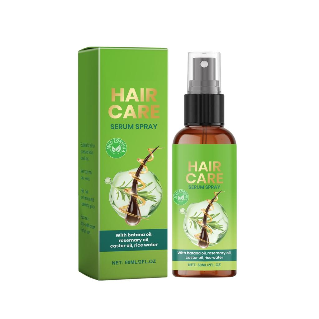 Hair Growth Spray Deep Moisturizing Hair Care Nourishes  , Hair Loss And Volumizes Hair  ,60ml  ,