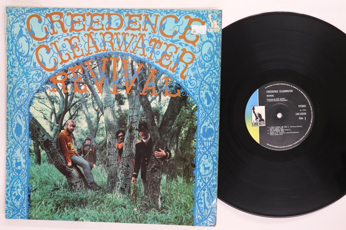 Виниловая пластинка CREEDENCE CLEARWATER REVIVAL Creedence Clearwater Revival LBS83259 LIBERTY 1970 UK Rock Б/у