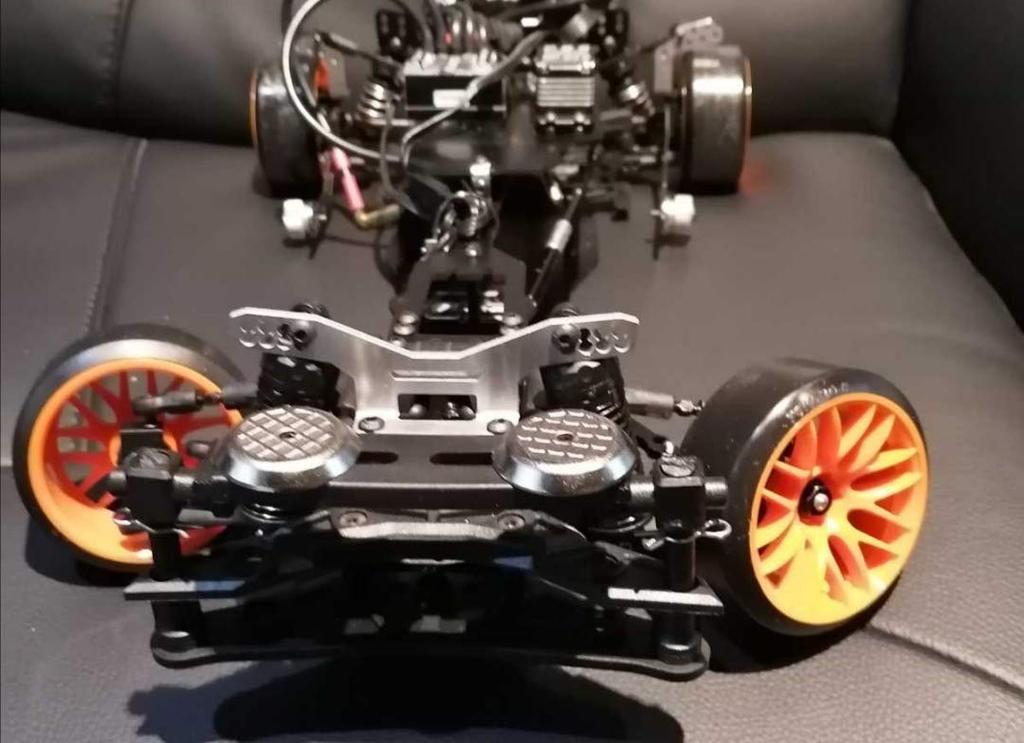 MetalGarage Original Product: Aluminum Front Knuckle - Increased Steering Angle, Improved Rolling Feel - for YD-2 GRK D-Like GALM (MGH19)