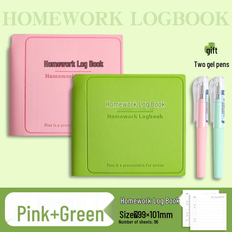 Grade 1 Mini Homework Notebook for Primary Students