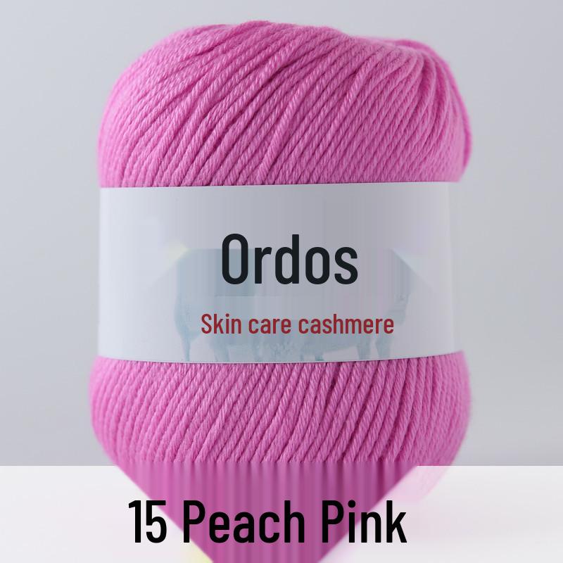 Genuine Baby Cashmere Yarn: Hand-Knitted Scarf for Infants & Toddlers, Medium Thick Milk Cotton for Crochet.