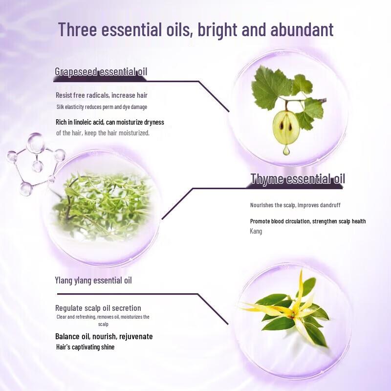 Shampoing Slek Renforçant & Éclaircissant aux Pépins de Raisin