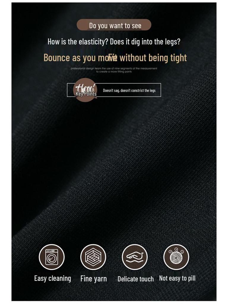 2025 High Waist Stretch Flare Pants for Middle-Aged Women - Slimming Slim-Fit Micro-Flare Design