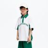 Little MO&Co. UPF40+ Cotton Kids' Short Sleeve Polo T-Shirt