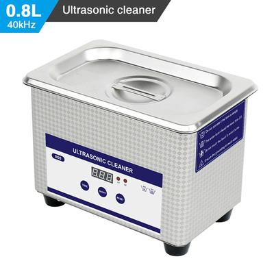 Ultrazvukový čistič Ultrazvukový čistič brýlí a šperků 40KHZ Vysokofrekvenční ultrazvuková mycí lázeň pro čištění brýlí a šperků
