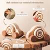 Wooden Trolley Toy Baby Montessori Finger Fine Movement Game Pine Cartoon Bear Trolley Is BPA-Free Babyroom Decoration Kid Gift